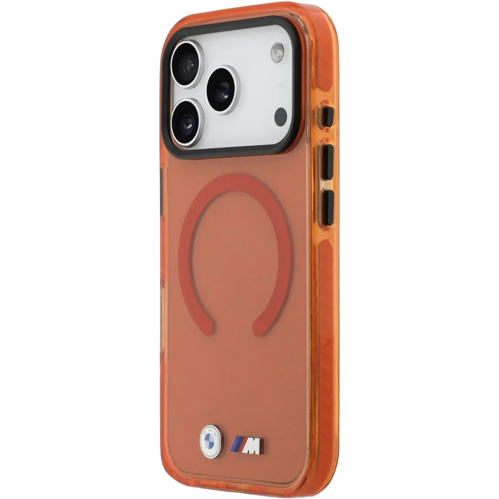 Handyhülle für iPhone 17 Pro, BMW IML Print Shockproof mit MagSafe, Orange - Image 2