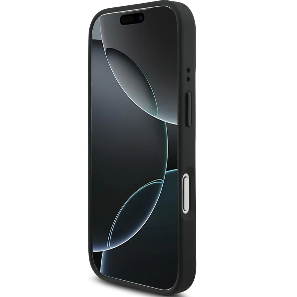 Handyhülle für iPhone 17 Pro, BMW M Tricolor Metal Logo mit MagSafe, Schwarz - Image 4
