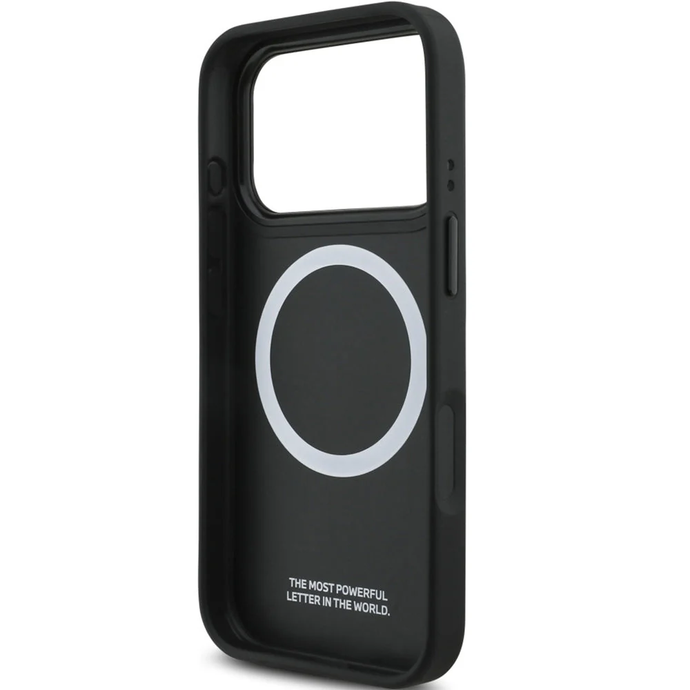 Handyhülle für iPhone 17 Pro, BMW M Tricolor Metal Logo mit MagSafe, Schwarz - Image 6