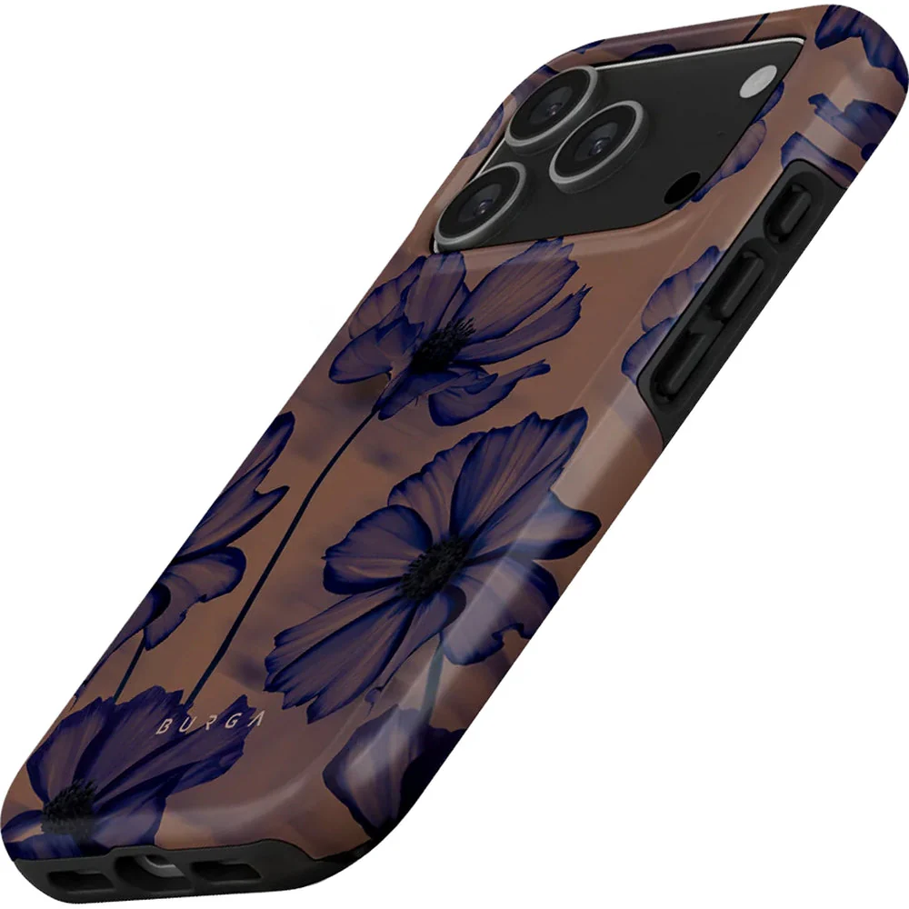 Handyhülle für iPhone 17 Pro, Burga Velvet Night Tough Magnetic, Braun und marineblau - Image 6