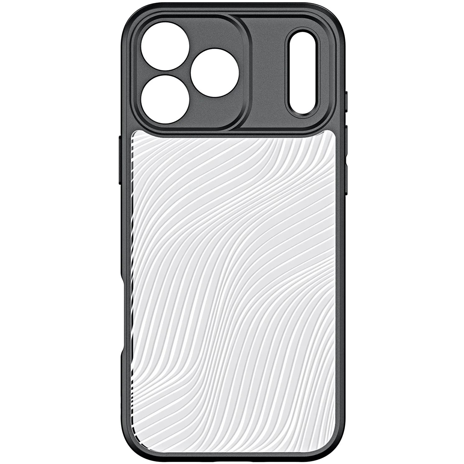 Handyhülle für iPhone 17 Pro, Dux Ducis Aimo, Transparent mit schwarzen Rahmen - Image 8