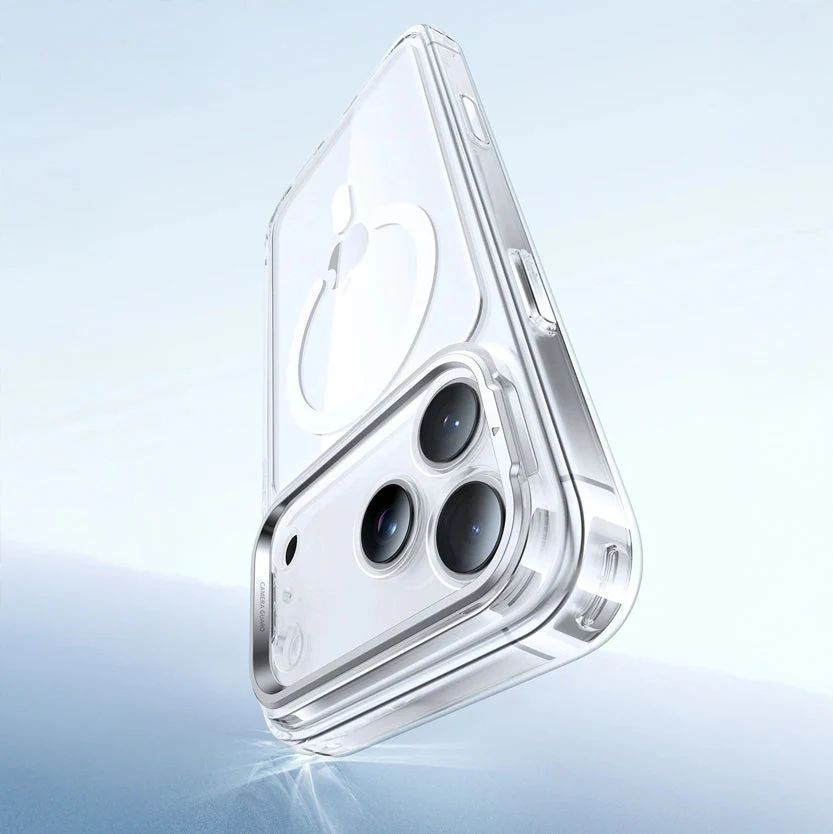 Handyhülle für iPhone 17 Pro, ESR Classic Hybrid Kickstand mit MagSafe, Transparent - Image 2