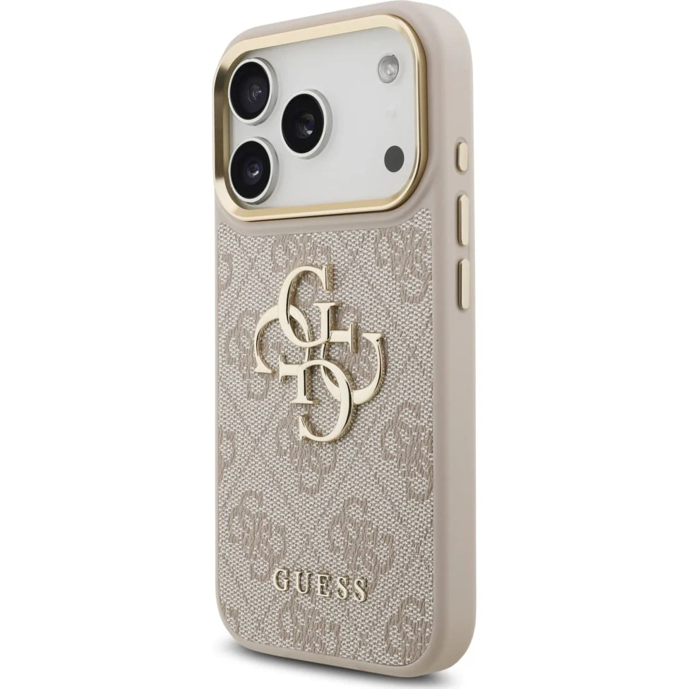 Handyhülle für iPhone 17 Pro, Guess Hardcase 4G Big 4G Classic Logo, Rosa - Image 2