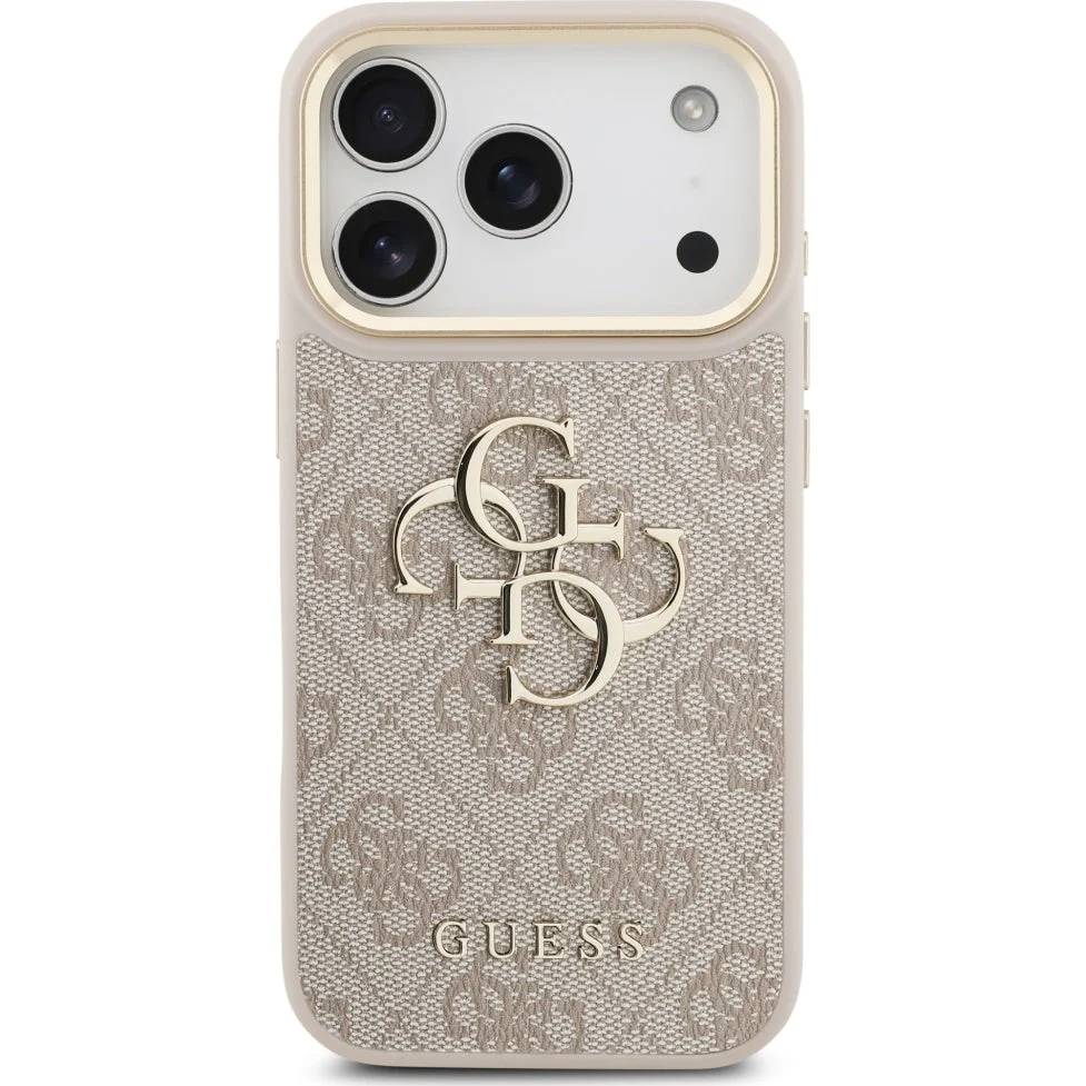 Handyhülle für iPhone 17 Pro, Guess Hardcase 4G Big 4G Classic Logo, Rosa - Image 3