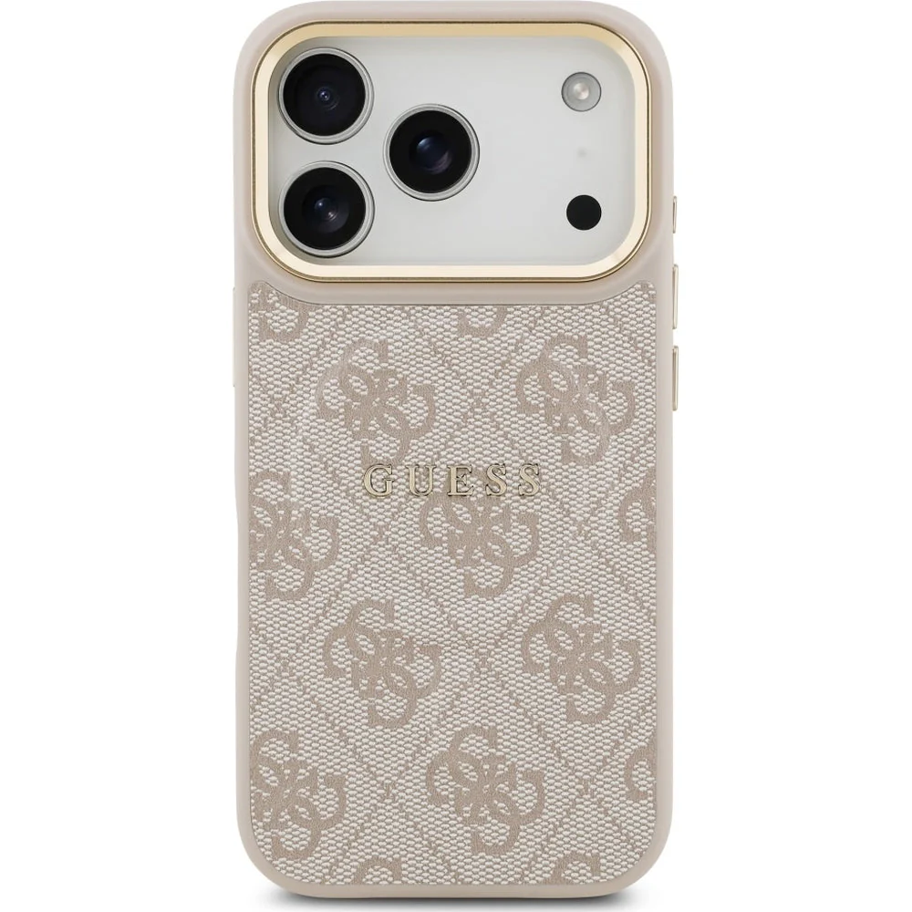 Handyhülle für iPhone 17 Pro, Guess Hardcase 4G Classic MagSafe, Rosa - Image 3