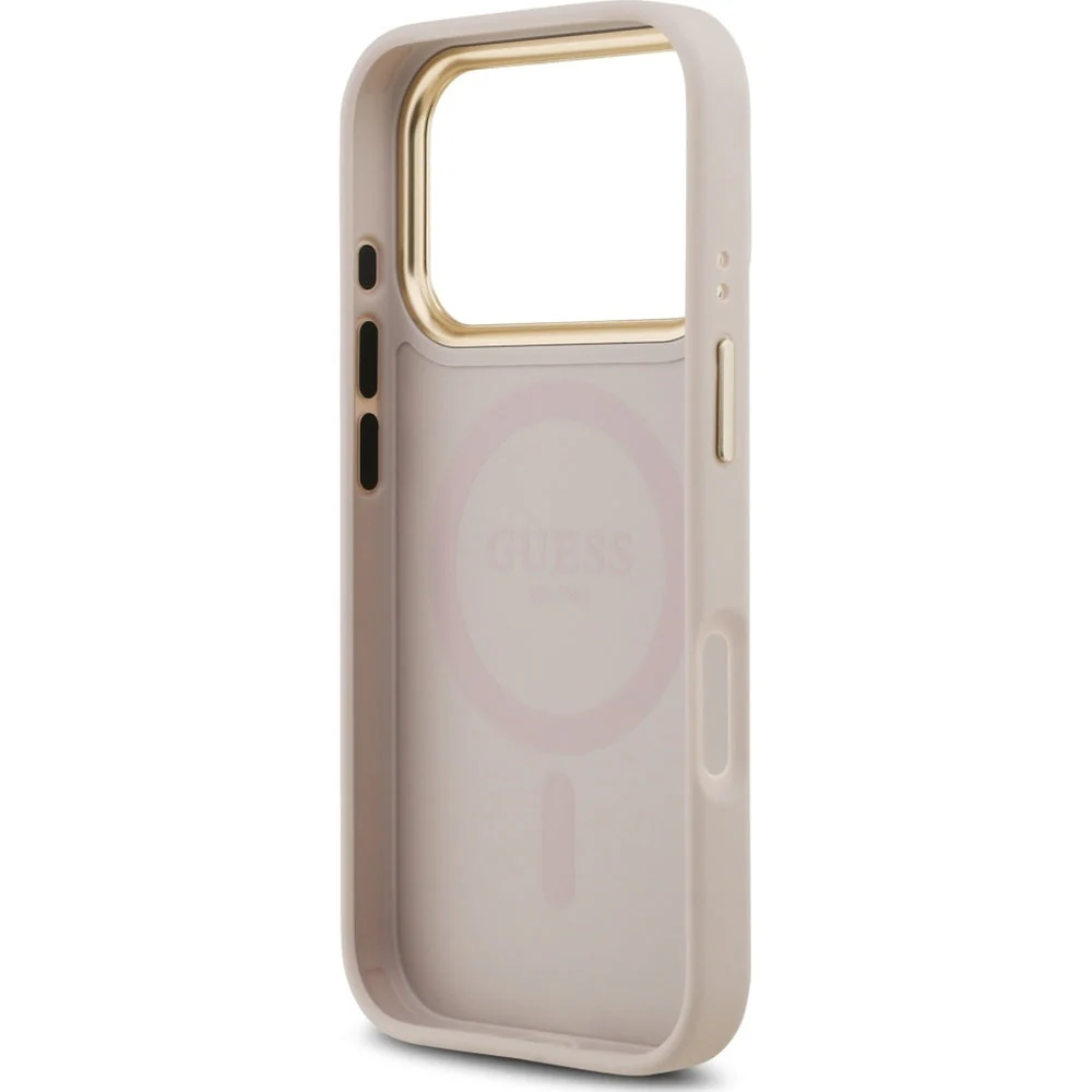 Handyhülle für iPhone 17 Pro, Guess Hardcase 4G Classic MagSafe, Rosa - Image 7
