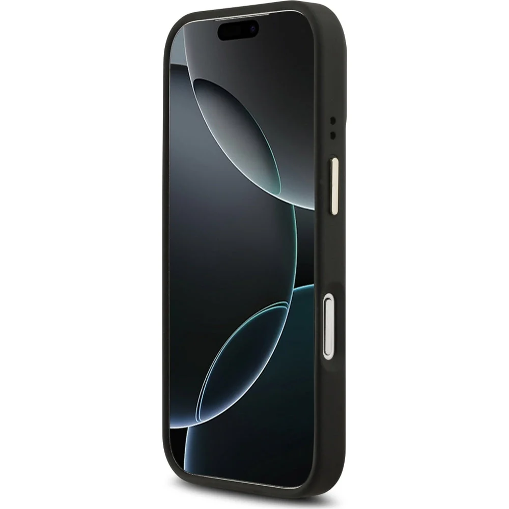 Handyhülle für iPhone 17 Pro, Guess Hardcase 4G Classic MagSafe, Schwarz - Image 5