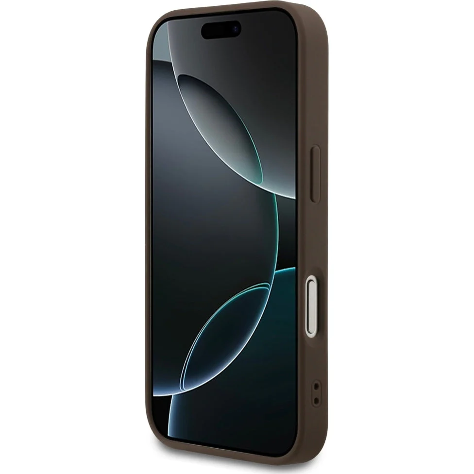 Handyhülle für iPhone 17 Pro, Guess Hardcase 4G Small 4G and Classic mit MagSafe, Braun - Image 5
