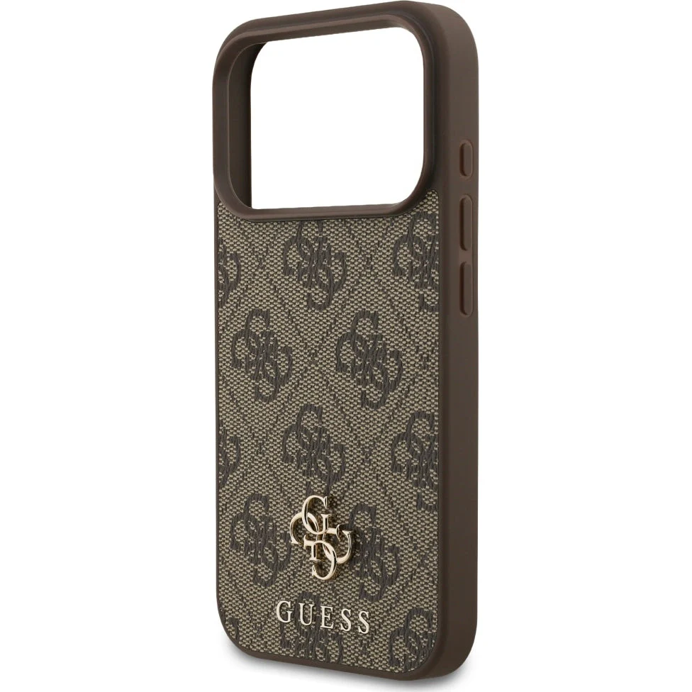 Handyhülle für iPhone 17 Pro, Guess Hardcase 4G Small 4G and Classic mit MagSafe, Braun - Image 6