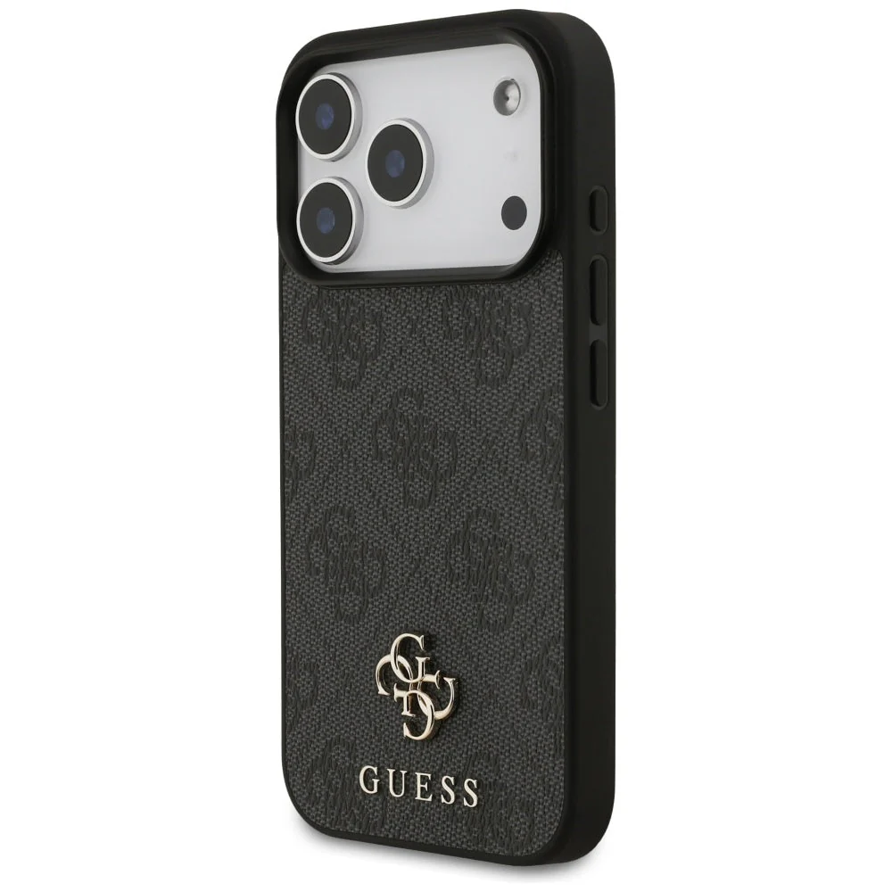 Handyhülle für iPhone 17 Pro, Guess Hardcase 4G Small 4G and Classic mit MagSafe, Schwarz - Image 2