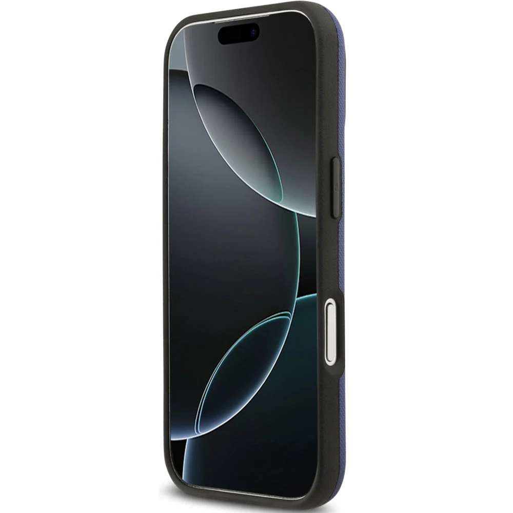 Handyhülle für iPhone 17 Pro Max, BMW HardCase M FW Metal Logo mit MagSafe, Dunkelblau - Image 6