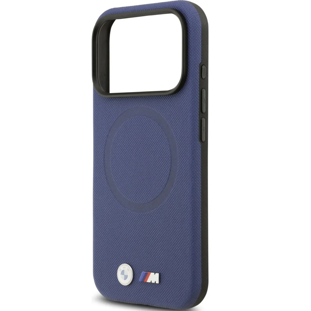 Handyhülle für iPhone 17 Pro Max, BMW HardCase M FW Metal Logo mit MagSafe, Dunkelblau - Image 7