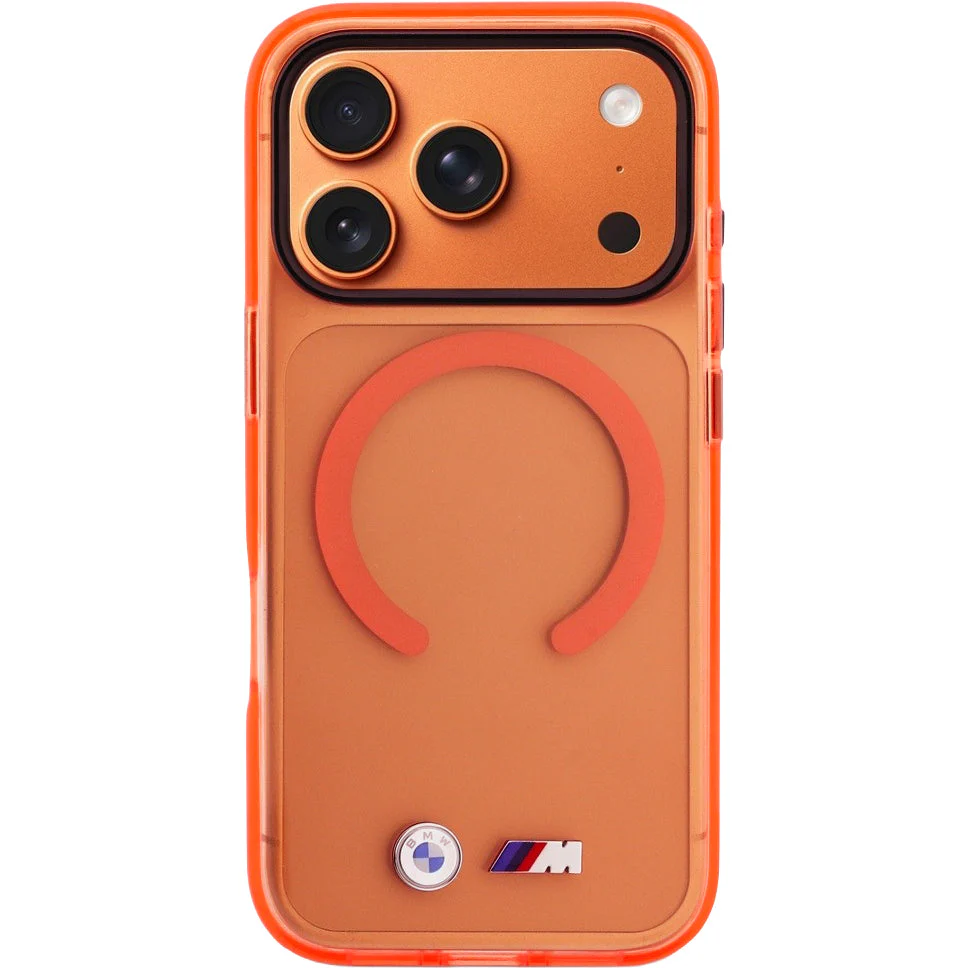 Handyhülle für iPhone 17 Pro Max, BMW IML Print mit MagSafe, Orange - Image 3