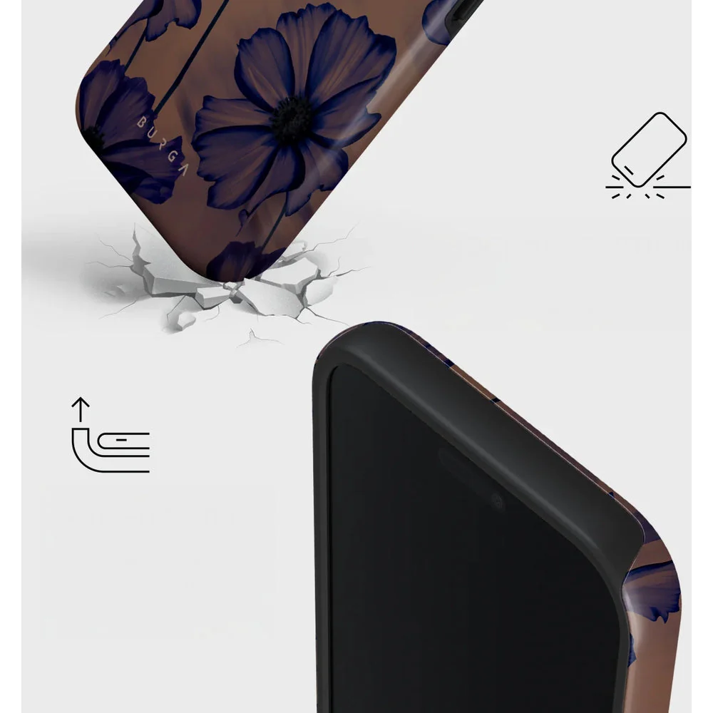 Handyhülle für iPhone 17 Pro Max, Burga Velvet Night Tough Magnetic, Braun und marineblau - Image 4