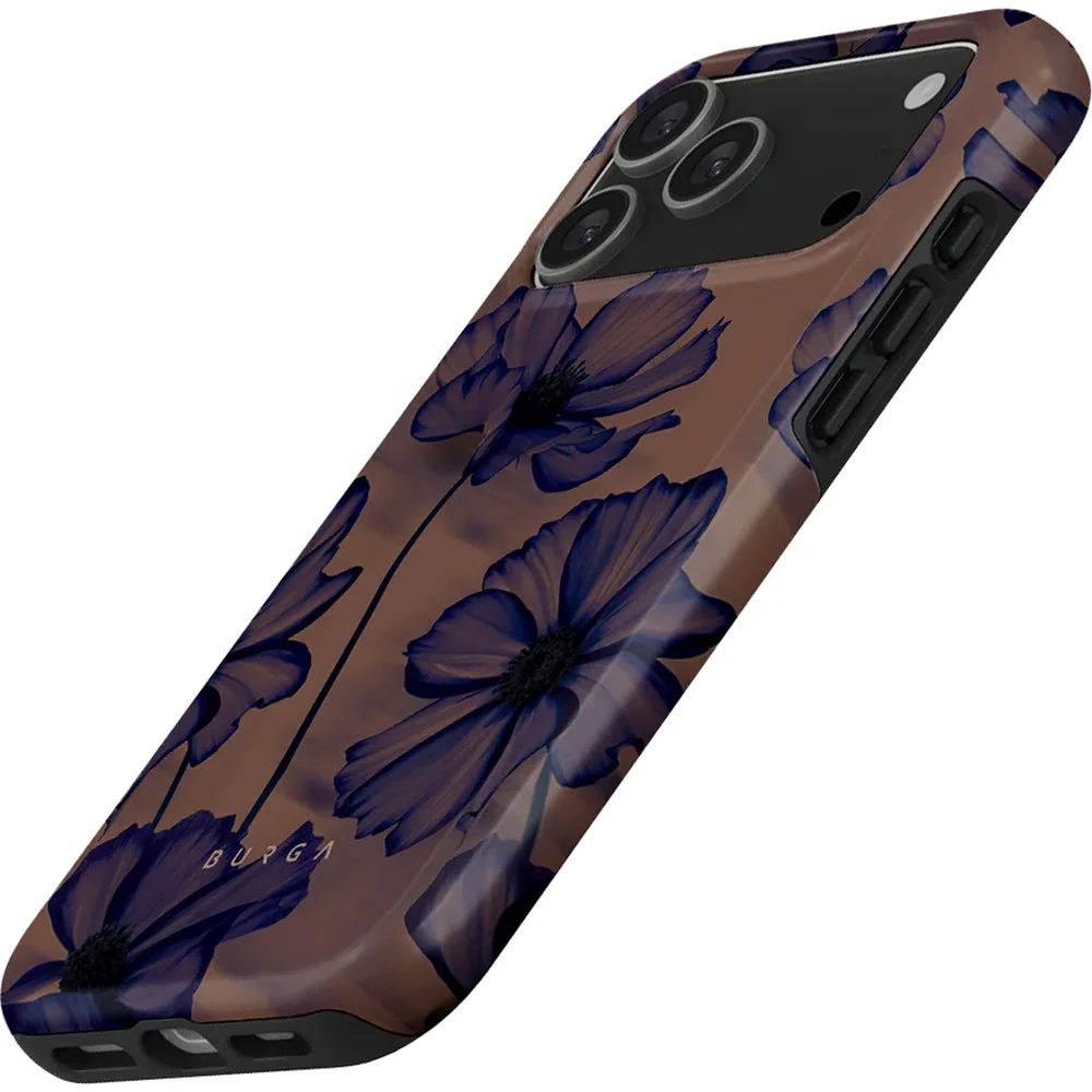 Handyhülle für iPhone 17 Pro Max, Burga Velvet Night Tough Magnetic, Braun und marineblau - Image 5
