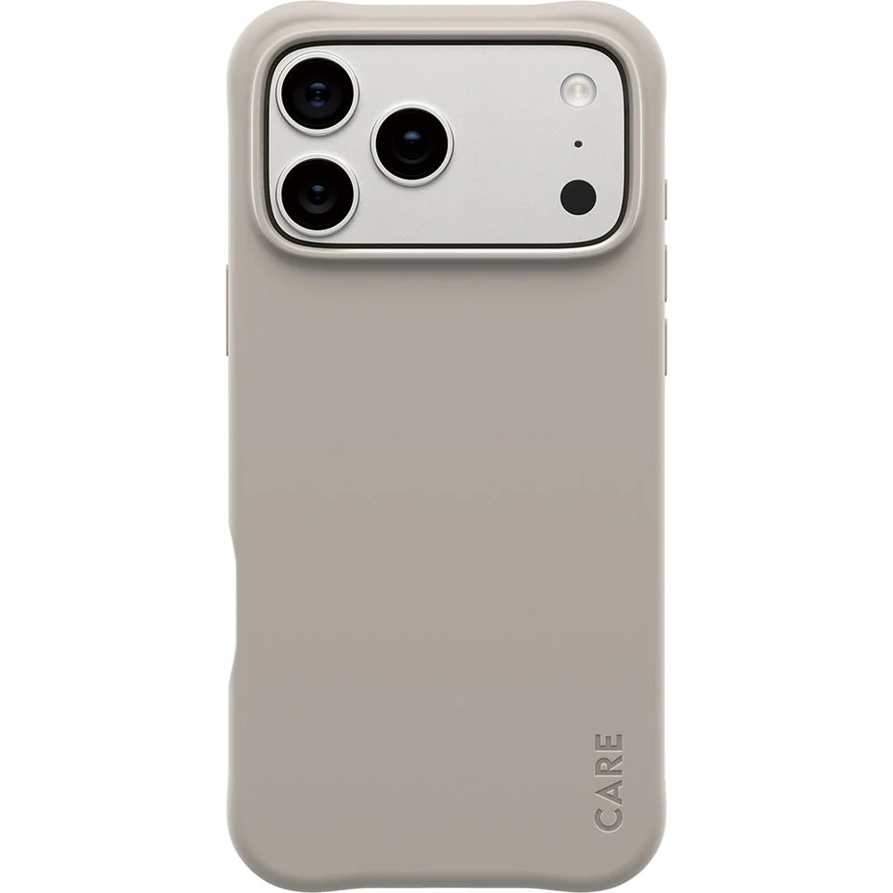 Handyhülle für iPhone 17 Pro Max, CARE by PanzerGlass Fashionable Samba MagSafe, Grau