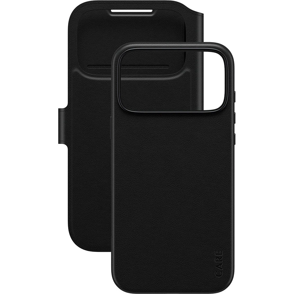 Handyhülle für iPhone 17 Pro Max, CARE by PanzerGlass Feature Tango 2in1 Wallet Magnetic, Schwarz - Image 4