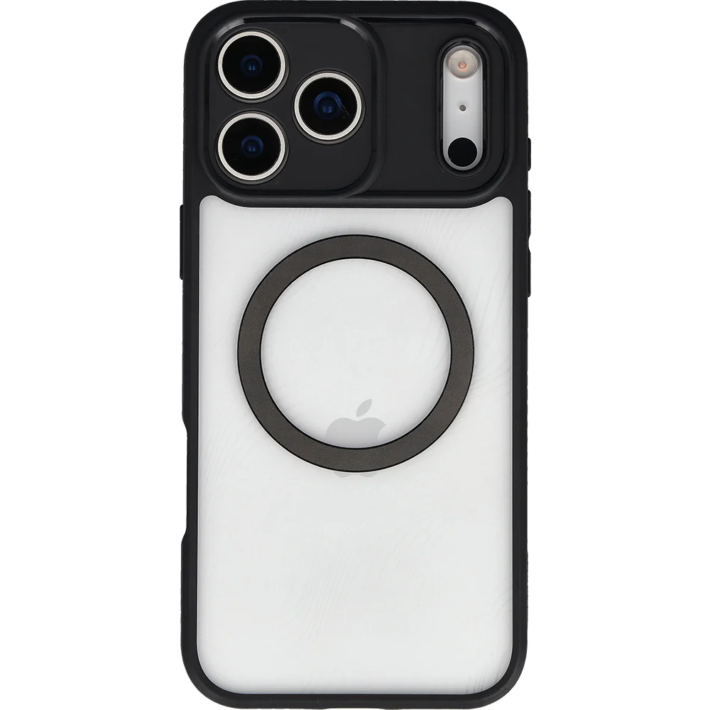 Handyhülle für iPhone 17 Pro Max, Dux Ducis Aimo Mag, Transparent mit schwarzen Rahmen - Image 2