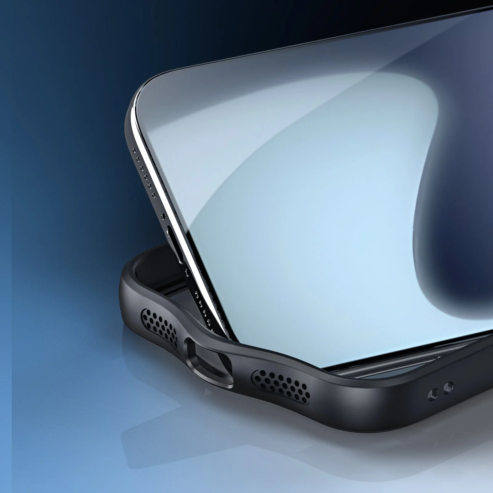 Handyhülle für iPhone 17 Pro Max, Dux Ducis Aimo Mag, Transparent mit schwarzen Rahmen - Image 9