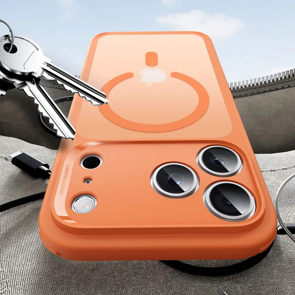 Handyhülle für iPhone 17 Pro Max, ESR Classic Hybrid mit MagSafe, Durchscheinend-Orange - Image 5