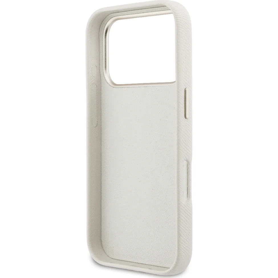 Handyhülle für iPhone 17 Pro Max, Guess FW Resin Logo, Beige - Image 7