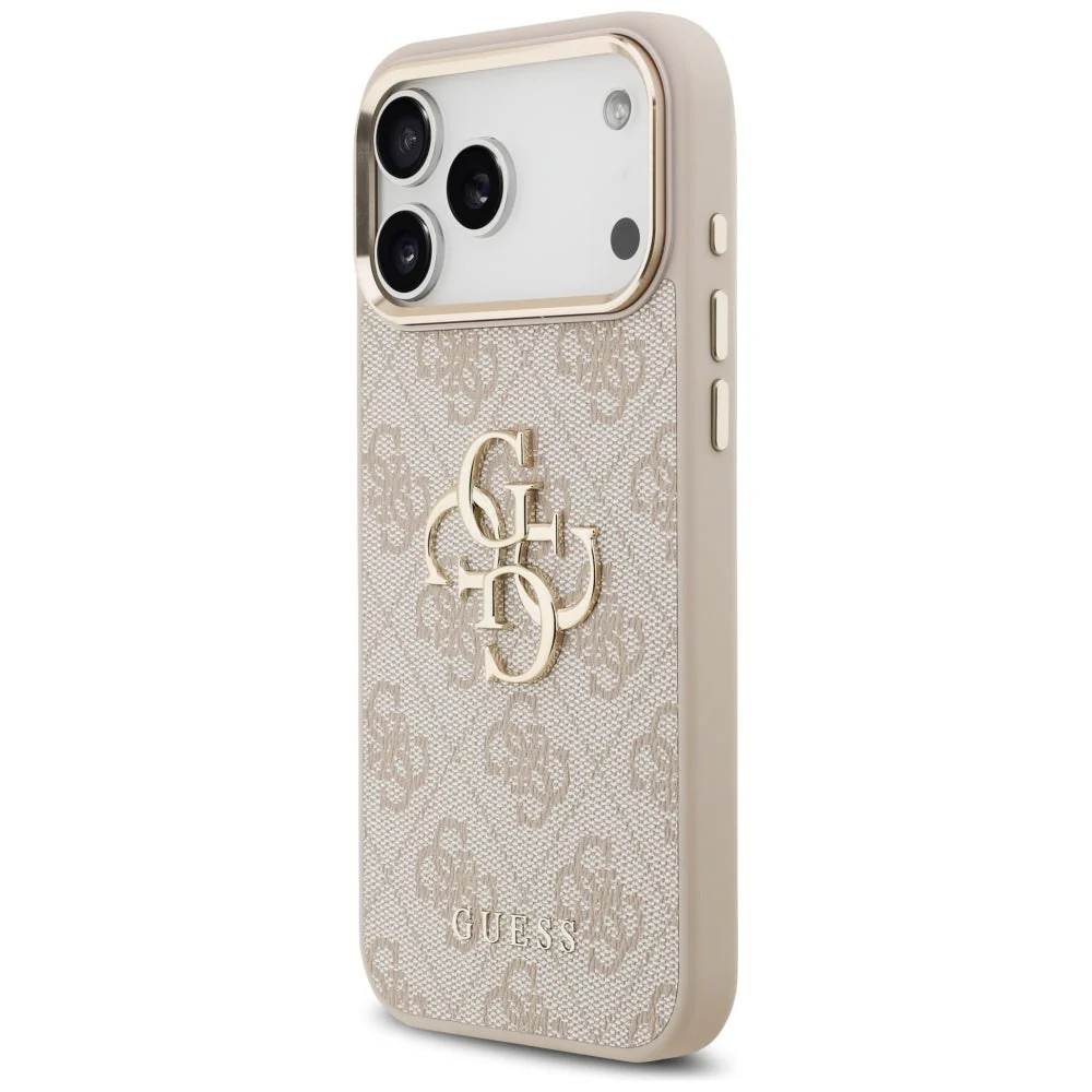 Handyhülle für iPhone 17 Pro Max, Guess Hardcase 4G Big 4G Classic Logo, Rosa - Image 2