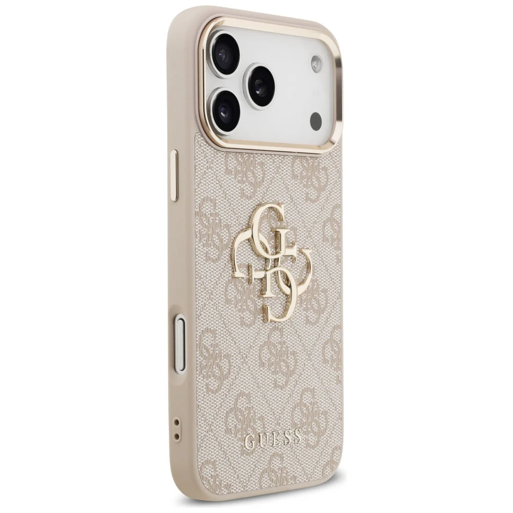 Handyhülle für iPhone 17 Pro Max, Guess Hardcase 4G Big 4G Classic Logo, Rosa - Image 4