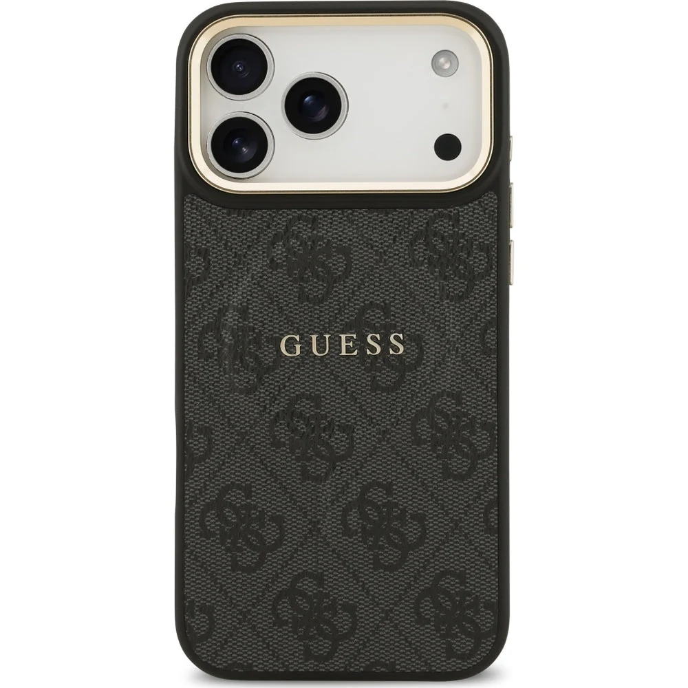 Handyhülle für iPhone 17 Pro Max, Guess Hardcase 4G Classic MagSafe, Schwarz - Image 3