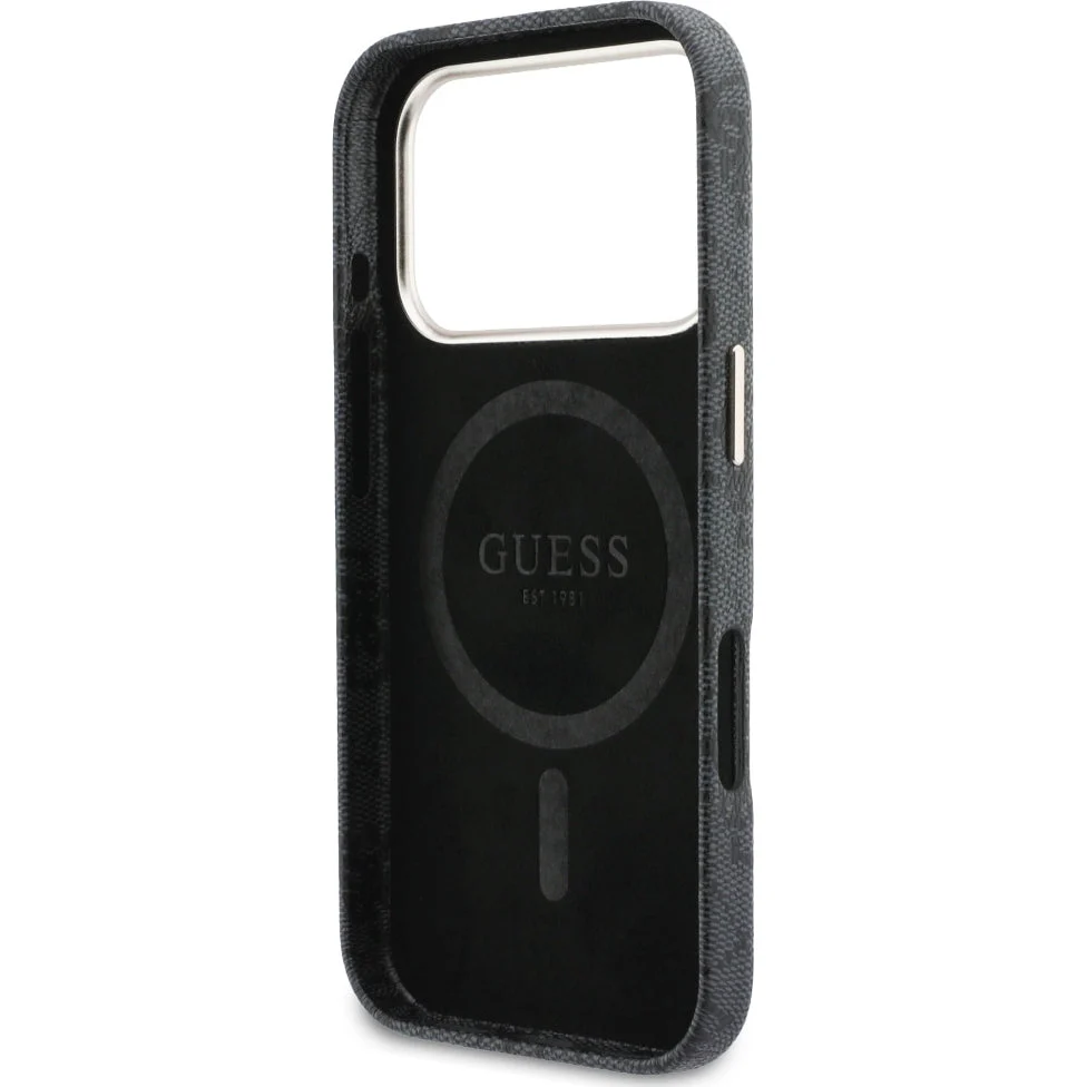 Handyhülle für iPhone 17 Pro Max, Guess Script 4G Logo für MagSafe , Schwarz - Image 7