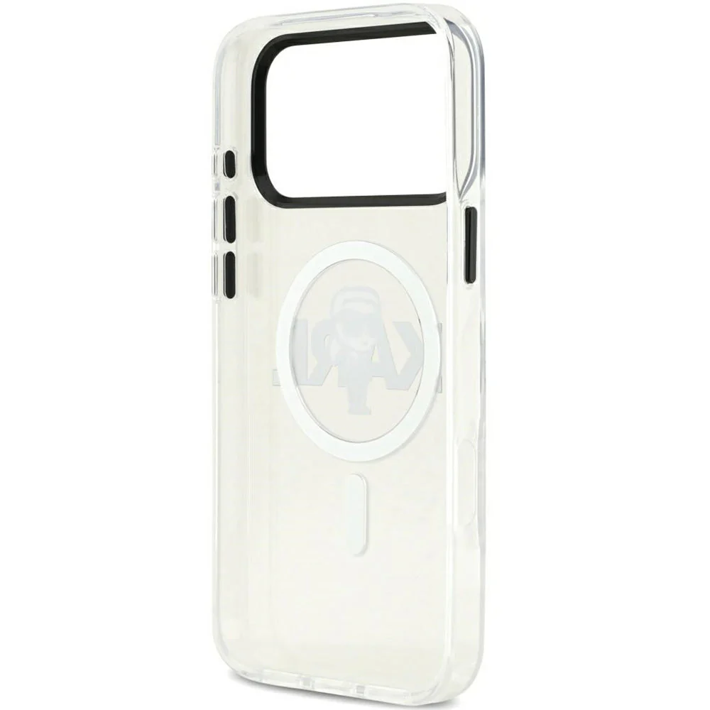 Handyhülle für iPhone 17 Pro Max, Karl Lagerfeld IML Karl Sketch Logo mit MagSafe, Transparent - Image 7