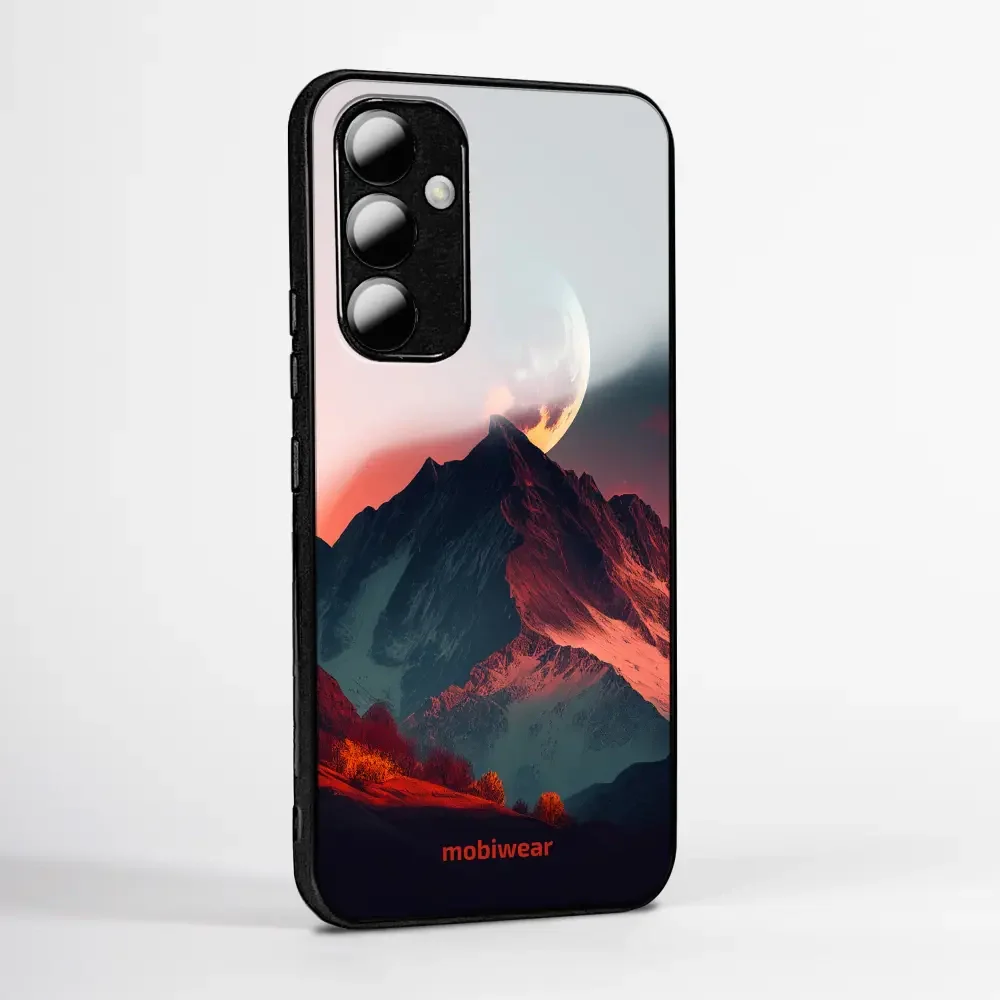 Handyhülle für iPhone 17 Pro Max, Mobiwear Glossy Case, Gebirgsdämmerung - Image 2
