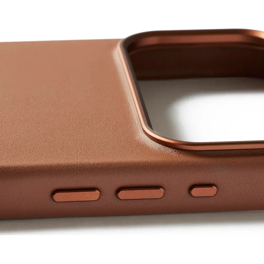 Handyhülle für iPhone 17 Pro Max, Mujjo Full Leather Case für MagSafe, Braun - Image 7