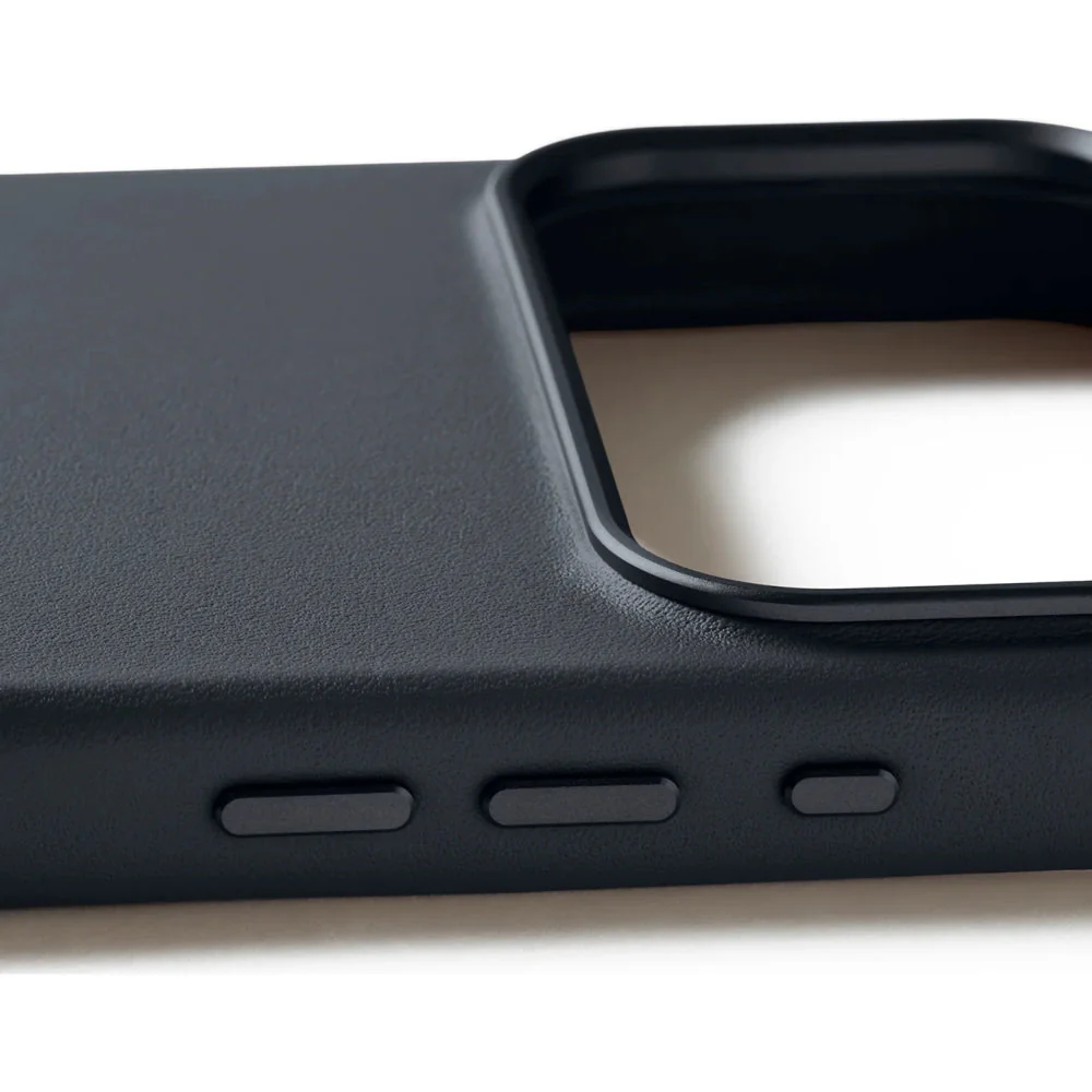 Handyhülle für iPhone 17 Pro Max, Mujjo Full Leather Case für MagSafe, Grau - Image 7