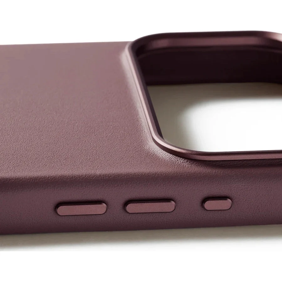 Handyhülle für iPhone 17 Pro Max, Mujjo Full Leather Case für MagSafe, Kastanienbraun - Image 7