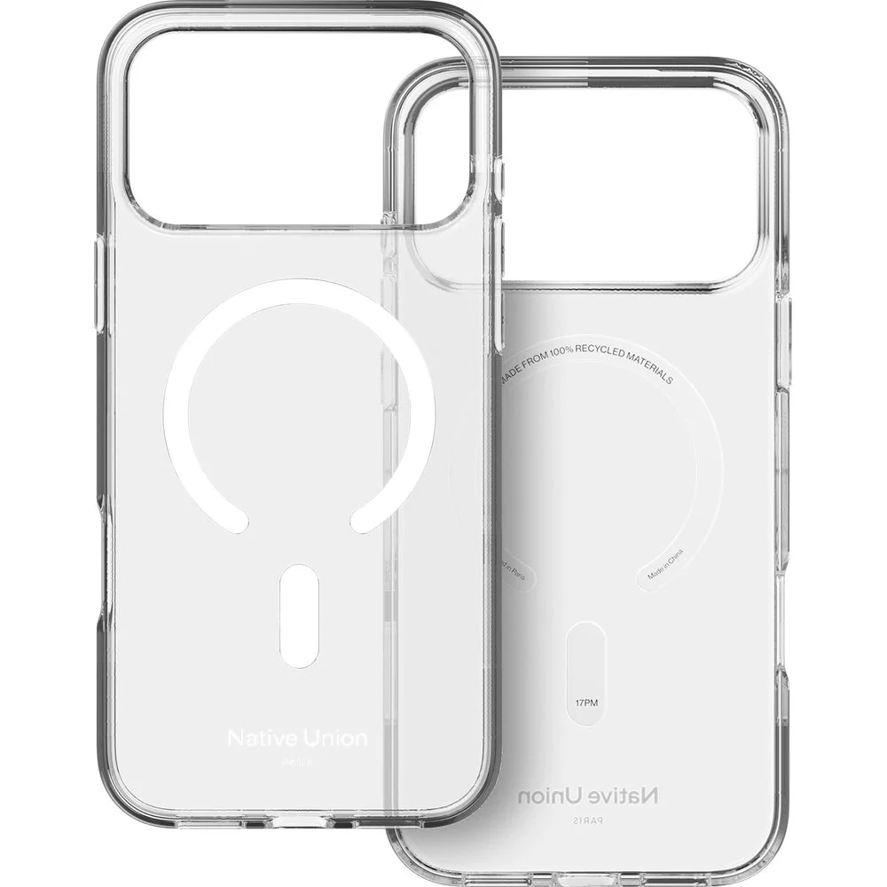 Handyhülle für iPhone 17 Pro Max, Native Union (RE)Clear mit MagSafe, Transparent - Image 13