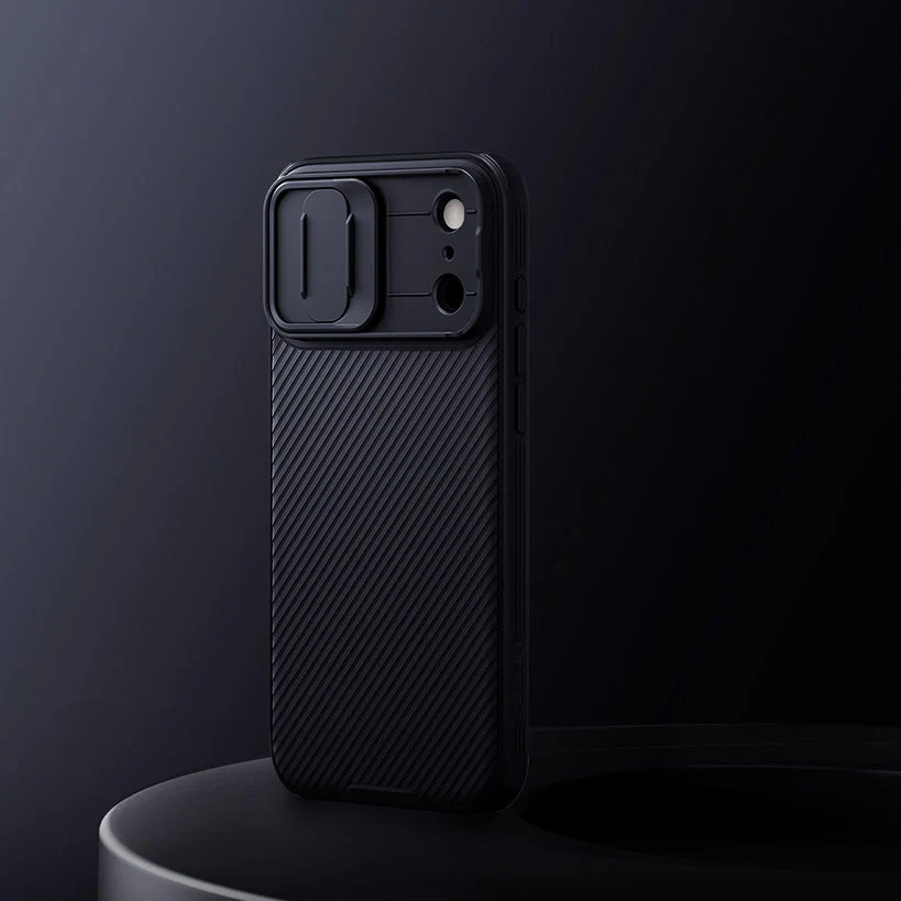 Handyhülle für iPhone 17 Pro Max, Nillkin CamShield Pro, Schwarz - Image 7