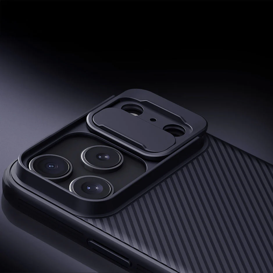 Handyhülle für iPhone 17 Pro Max, Nillkin CamShield Pro, Schwarz - Image 9