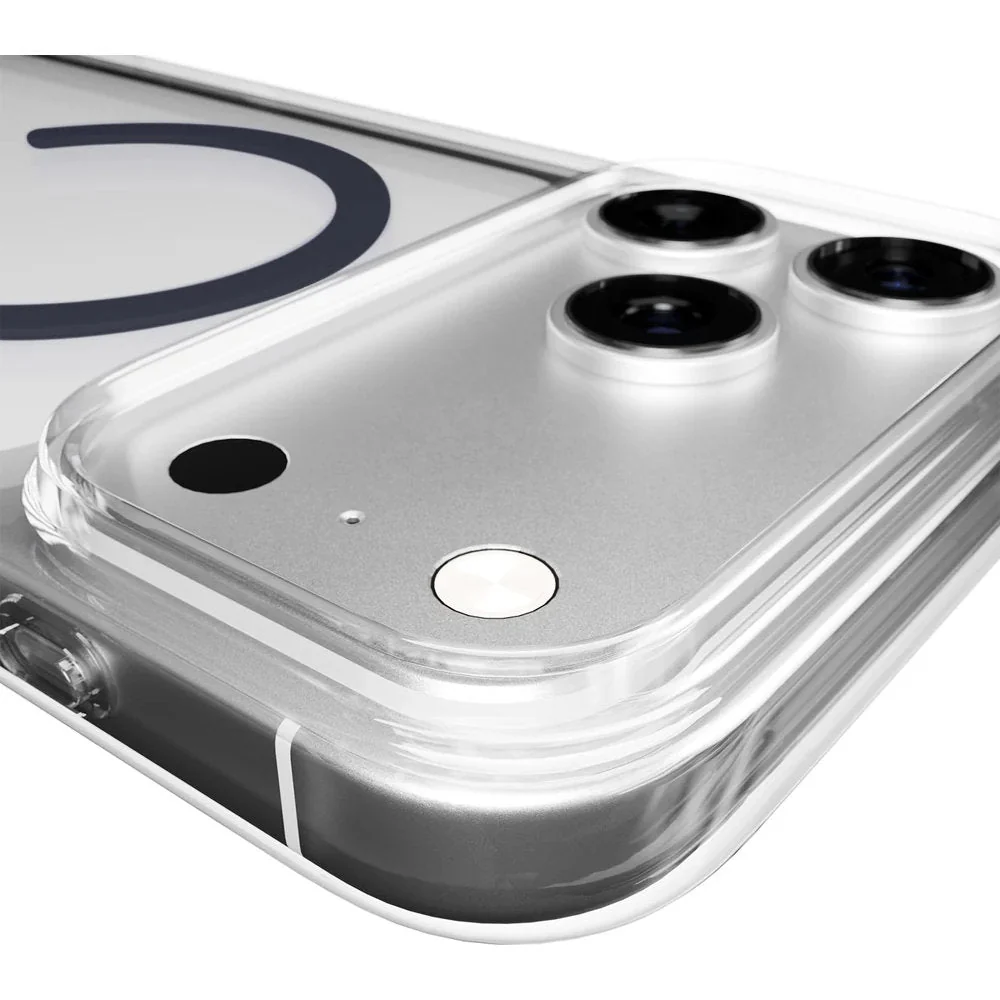 Handyhülle für iPhone 17 Pro Max, Puro Lite Mag Pro, Blau und Transparent - Image 3