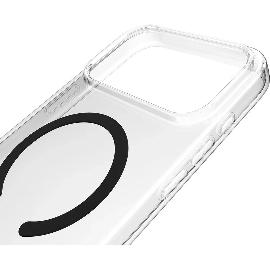Handyhülle für iPhone 17 Pro Max, Puro Lite Mag Pro, Transparent-Schwarz - Image 4