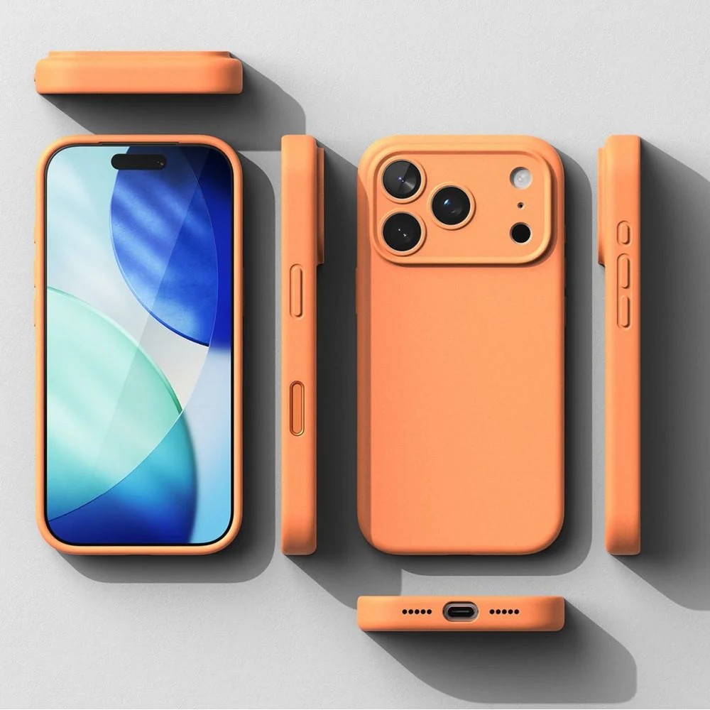 Handyhülle für iPhone 17 Pro Max, Ringke Silicone CC Magnetic mit MagSafe, Orange - Image 7