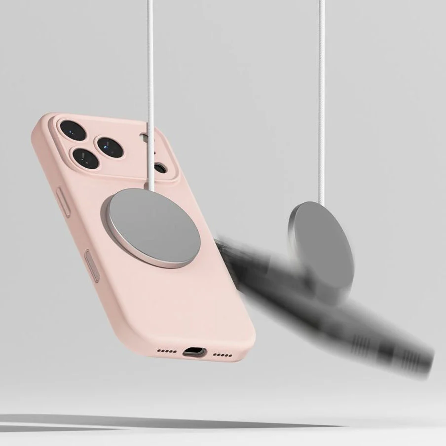 Handyhülle für iPhone 17 Pro Max, Ringke Silicone CC Magnetic mit MagSafe, Sandfarbe - Image 8