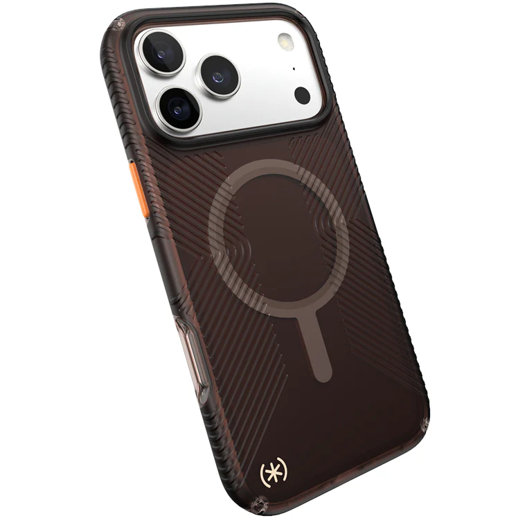Handyhülle für iPhone 17 Pro Max, Speck Presidio Lux Grip MagSafe, Braun-orange - Image 6