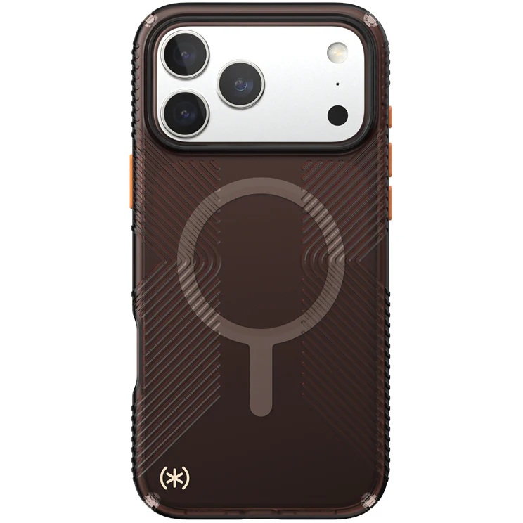 Handyhülle für iPhone 17 Pro Max, Speck Presidio Lux Grip MagSafe, Braun-orange - Image 7