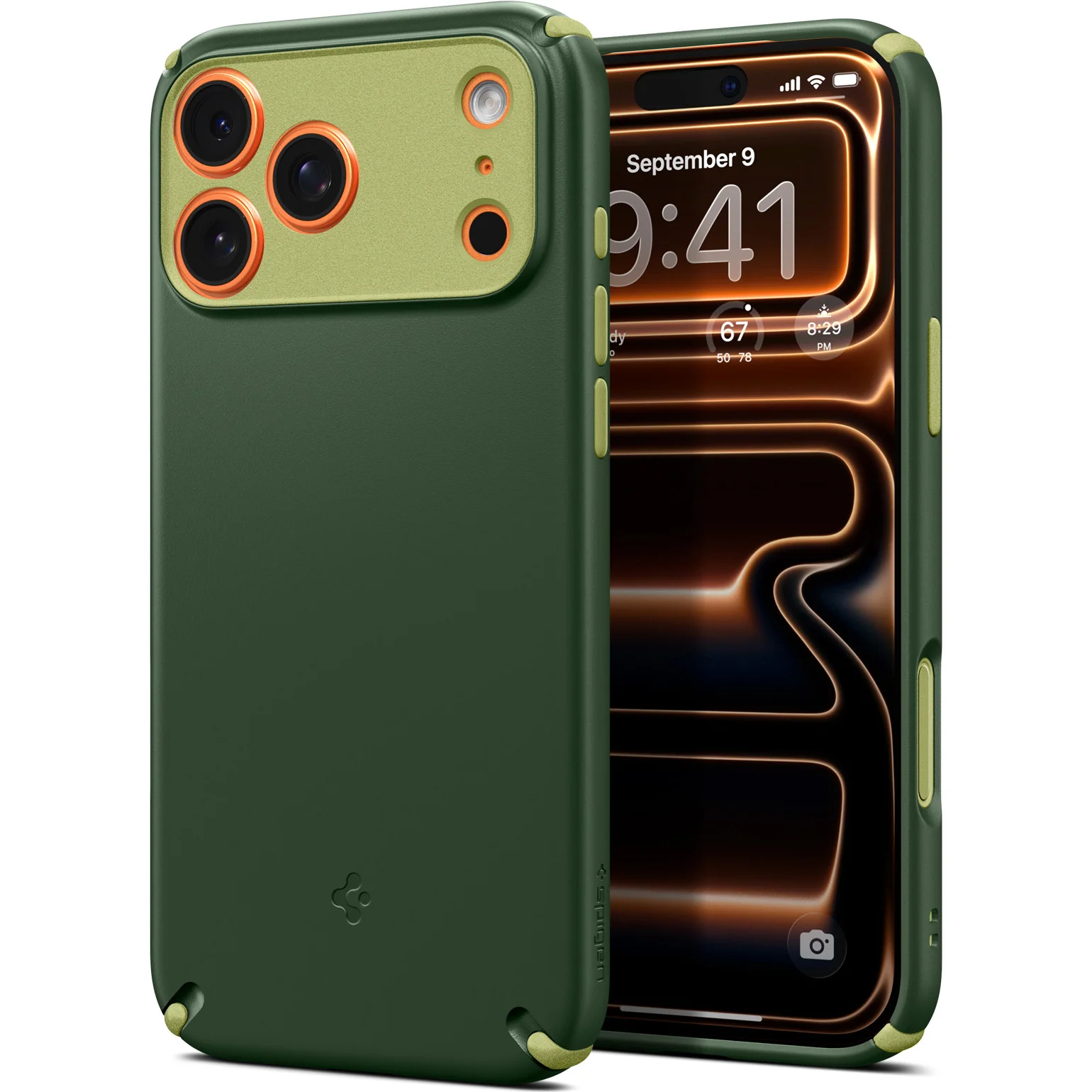 Handyhülle für iPhone 17 Pro Max, Spigen Nano Pop Hybrid Mag mit MagSafe, Grün - Image 8