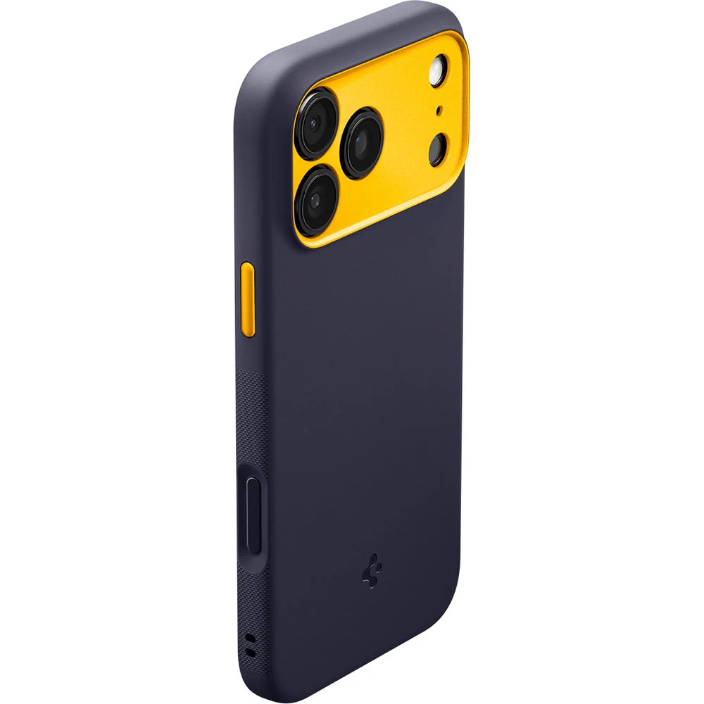 Handyhülle für iPhone 17 Pro Max, Spigen Nano Pop Mag mit MagSafe, Dunkelblau und Gelb - Image 11