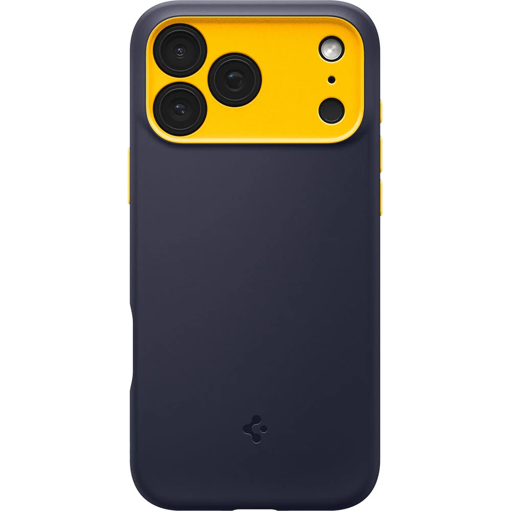 Handyhülle für iPhone 17 Pro Max, Spigen Nano Pop Mag mit MagSafe, Dunkelblau und Gelb - Image 13