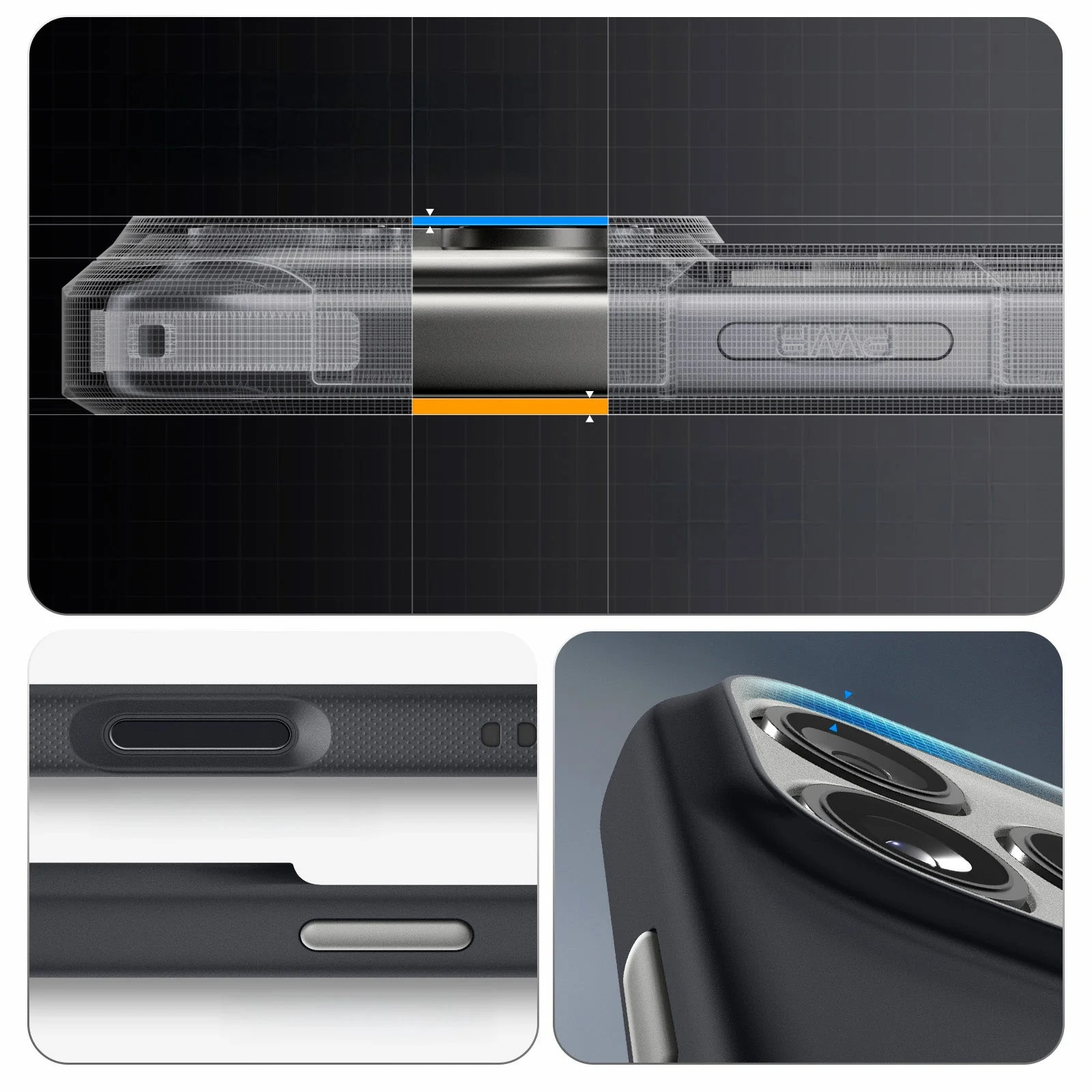 Handyhülle für iPhone 17 Pro Max, Spigen Nano Pop Mag mit MagSafe, Schwarz und Grau - Image 5