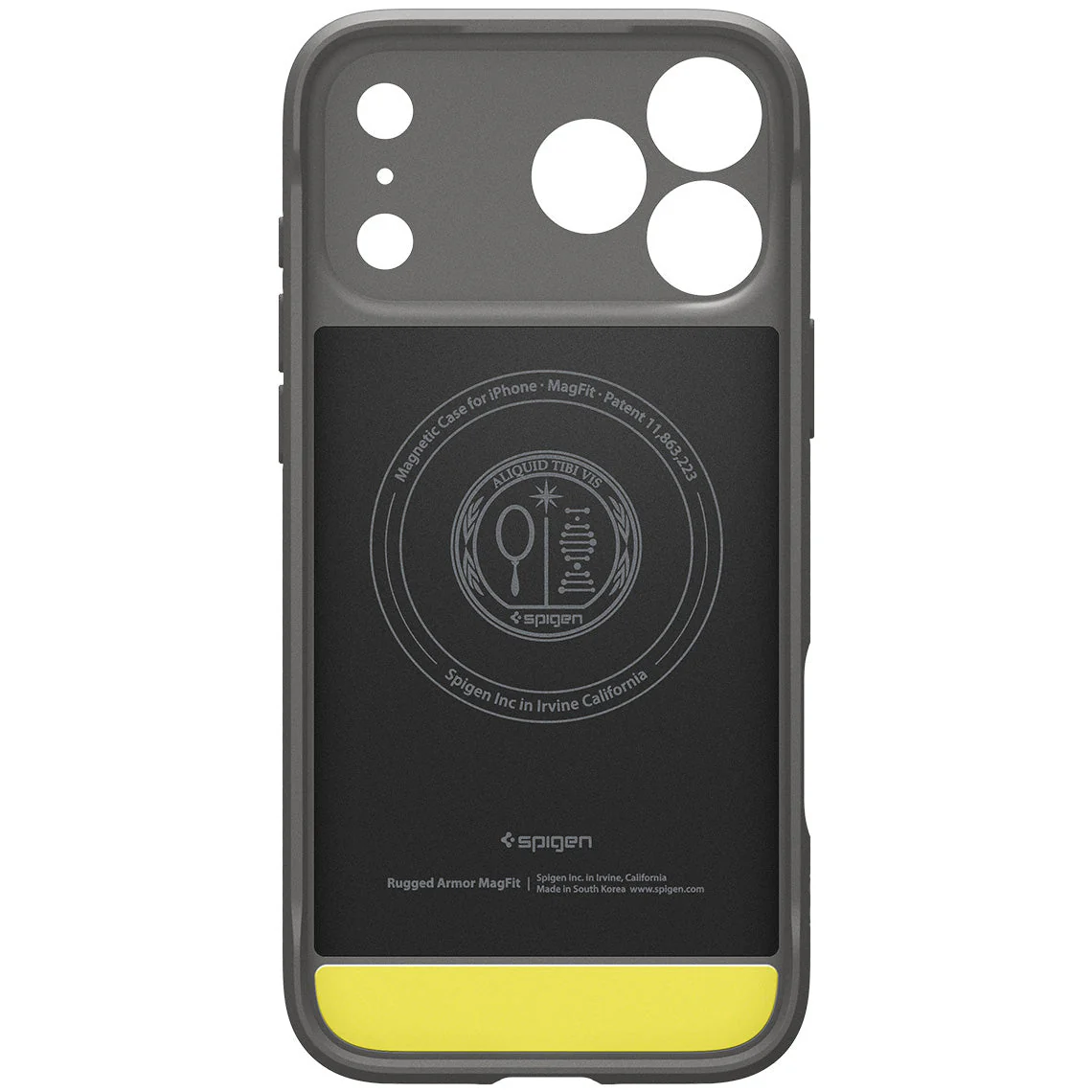 Handyhülle für iPhone 17 Pro Max, Spigen Rugged Armor Mag mit MagSafe, Grau - Image 9