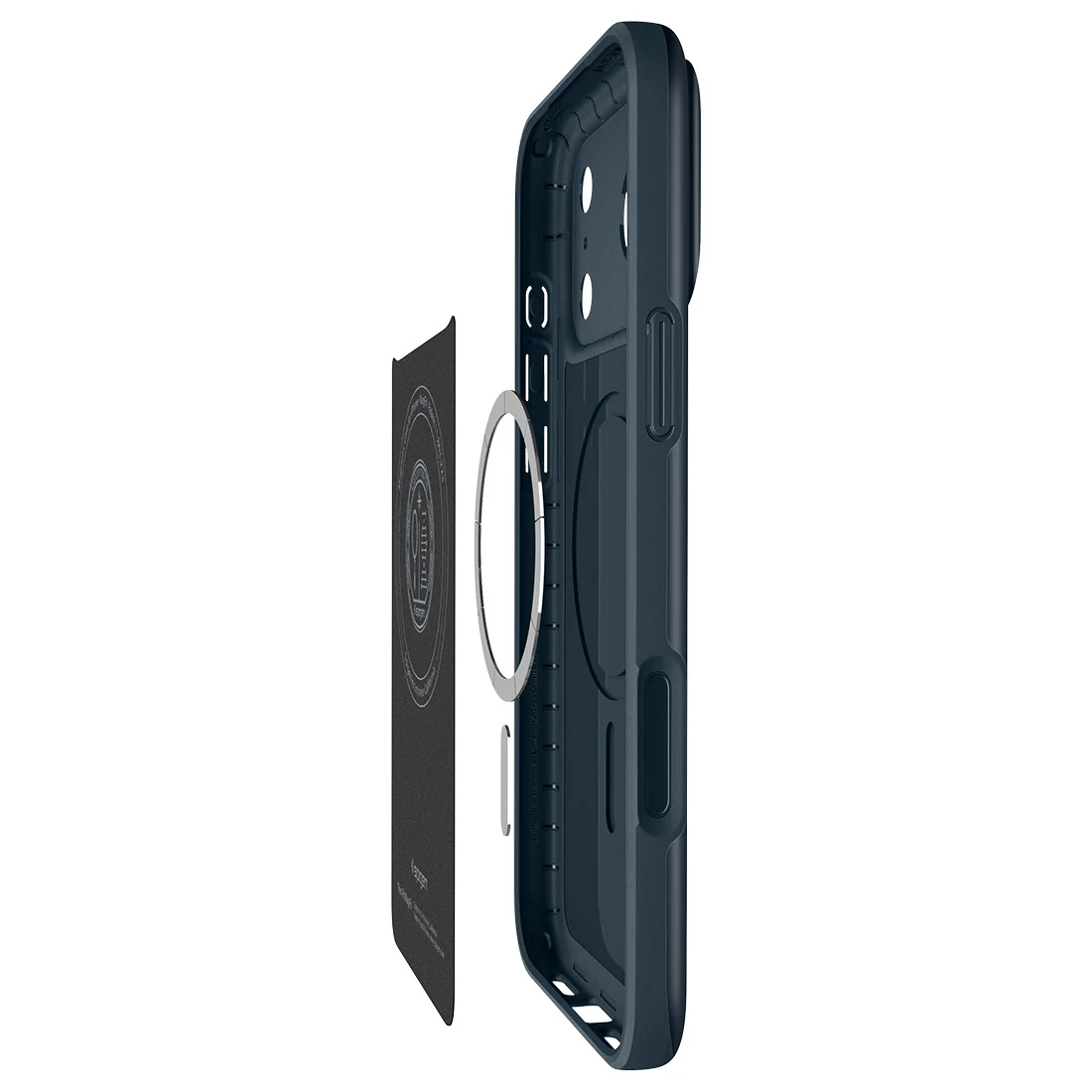 Handyhülle für iPhone 17 Pro Max, Spigen Thin Fit Mag mit MagSafe, Dunkelblau - Image 13