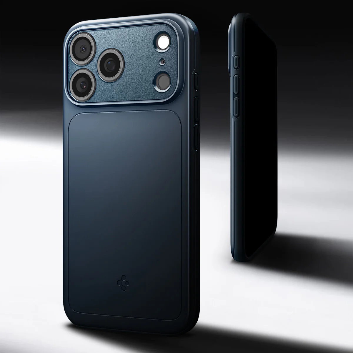 Handyhülle für iPhone 17 Pro Max, Spigen Thin Fit Mag mit MagSafe, Dunkelblau - Image 3